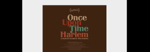 A Conversation with David Greaves, Liani Greaves, Anne de Mare & Lynn True (ONCE UPON A TIME IN HARLEM)