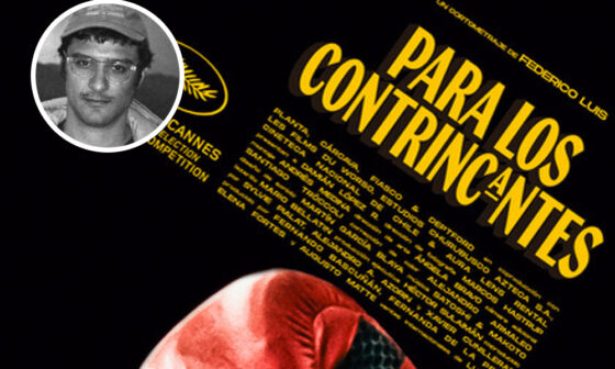2026 Cannes Film Festival Exclusive: Poster One-Sheet for Federico Luis’ Para los contrincantes (Palme d’Or Short Comp)